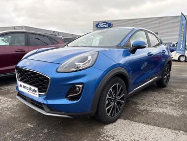 Voir le détail de l'offre de cette FORD Puma 1.0 Flexifuel 125 ch S&S mHEV Titanium de 2023 en vente à partir de 188.19 €  / mois