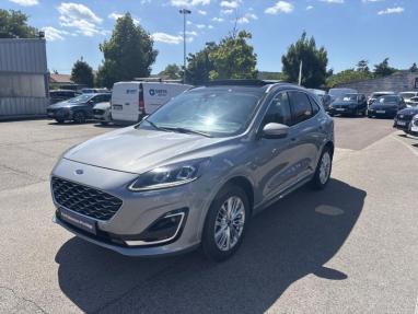 Voir le détail de l'offre de cette FORD Kuga 2.5 Duratec 190ch FHEV Vignale BVA i-AWD de 2021 en vente à partir de 235.37 €  / mois