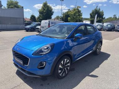 Voir le détail de l'offre de cette FORD Puma 1.0 Flexifuel 125ch S&S mHEV Titanium Business de 2024 en vente à partir de 207.41 €  / mois
