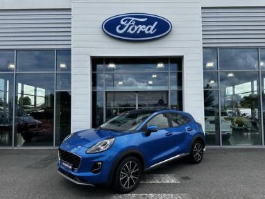 Voir le détail de l'offre de cette FORD Puma 1.0 Flexifuel 125ch S&S mHEV Titanium de 2023 en vente à partir de 208.09 €  / mois