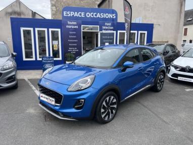 Voir le détail de l'offre de cette FORD Puma 1.0 Flexifuel 125ch S&S mHEV Titanium de 2024 en vente à partir de 204.23 €  / mois