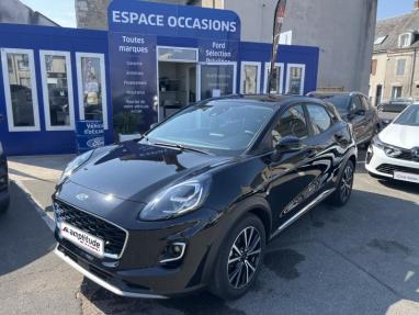 Voir le détail de l'offre de cette FORD Puma 1.0 Flexifuel 125ch S&S mHEV Titanium de 2024 en vente à partir de 216.55 €  / mois