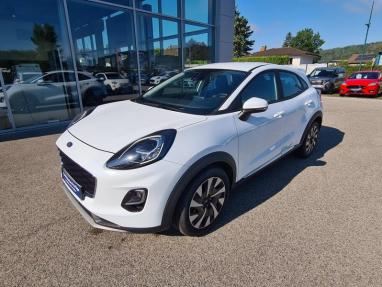 Voir le détail de l'offre de cette FORD Puma 1.0 Flexifuel 125ch S&S mHEV Titanium de 2022 en vente à partir de 196.88 €  / mois