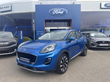 Voir le détail de l'offre de cette FORD Puma 1.0 Flexifuel 125ch S&S mHEV Titanium de 2024 en vente à partir de 232.43 €  / mois