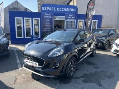 Voir le détail de l'offre de cette FORD Puma 1.0 Flexifuel 125ch S&S mHEV Titanium de 2024 en vente à partir de 210.61 €  / mois