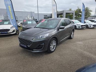 Voir le détail de l'offre de cette FORD Kuga 2.5 Duratec 225ch PowerSplit PHEV Vignale e-CVT 13cv de 2020 en vente à partir de 323.3 €  / mois