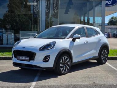 Voir le détail de l'offre de cette FORD Puma 1.0 Flexifuel 125ch S&S mHEV Titanium de 2023 en vente à partir de 219.9 €  / mois