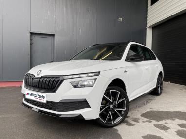Voir le détail de l'offre de cette SKODA Kamiq 1.0 TSI Evo 110ch Monte-Carlo de 2023 en vente à partir de 21 999 € 