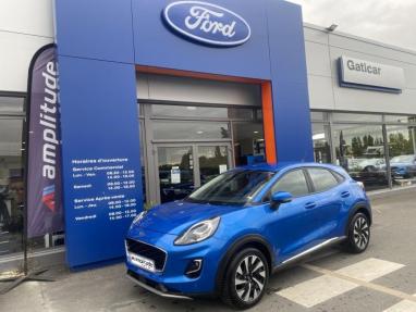 Voir le détail de l'offre de cette FORD Puma 1.0 Flexifuel 125ch S&S mHEV Titanium de 2024 en vente à partir de 213.89 €  / mois