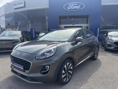 Voir le détail de l'offre de cette FORD Puma 1.0 Flexifuel 125ch S&S mHEV Titanium de 2024 en vente à partir de 217.47 €  / mois