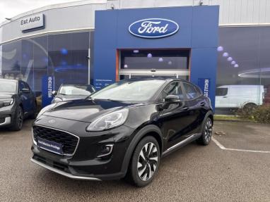 Voir le détail de l'offre de cette FORD Puma 1.0 Flexifuel 125ch S&S mHEV Titanium de 2024 en vente à partir de 19 999 € 